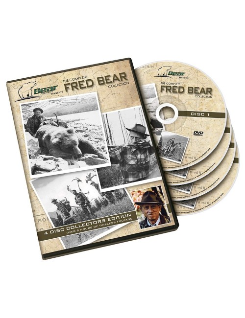 FRED BEAR ARCHERY  - 4 DVD's